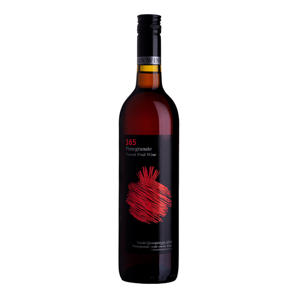 365 POMEGRANATE SEMI SWEET WINE 750ml GevorkianWinery